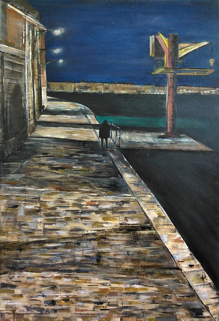 Jane Keelan artwork: Venetian walkway