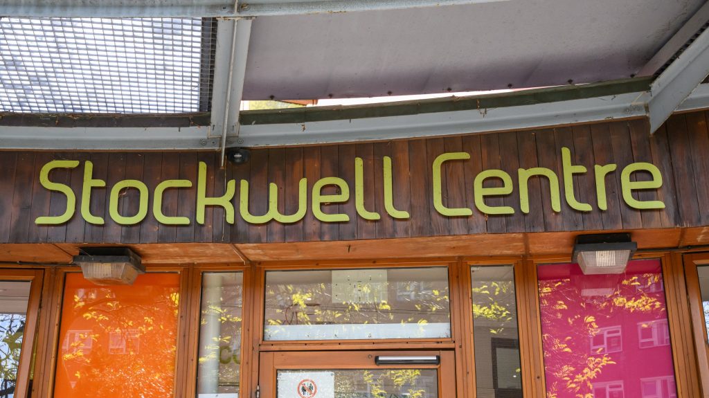 stockwell centre sign