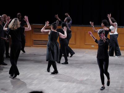 students of a Cuban dance class