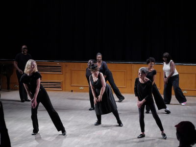 students of a Cuban dance class